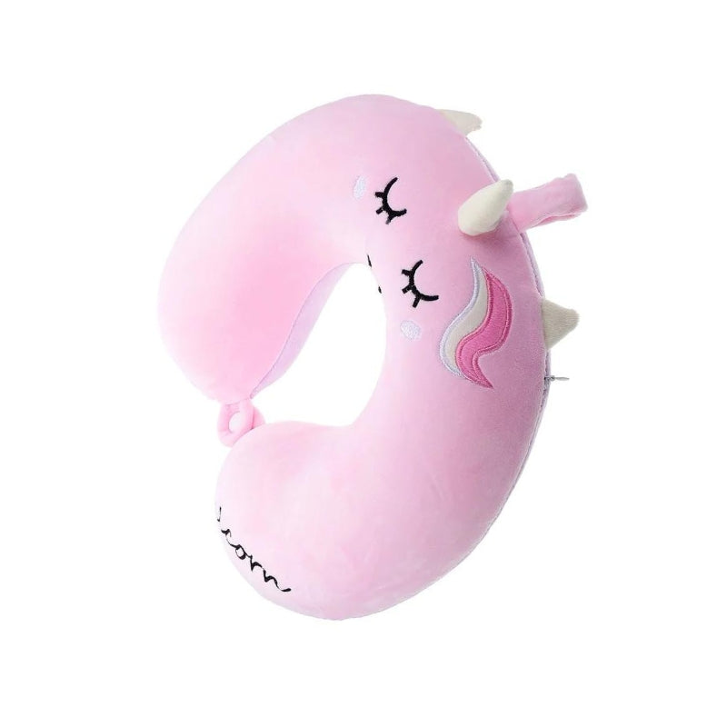 coussin cou voyage enfant - Rose