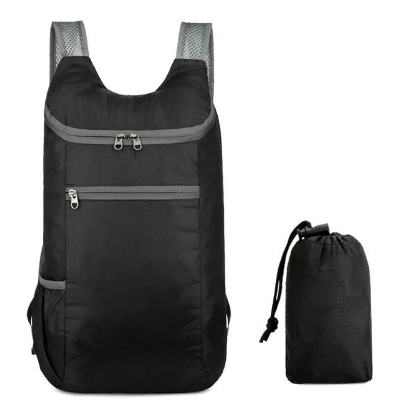 sac à dos pliable waterproof - Noir 1