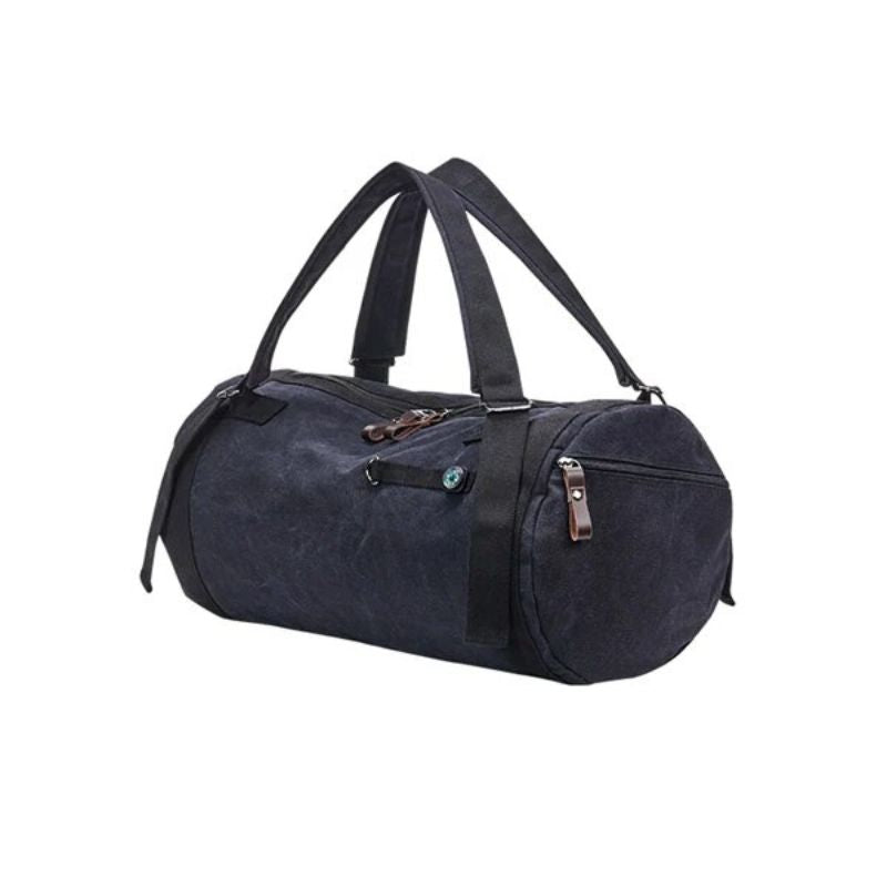 sac polochon voyage - Noir