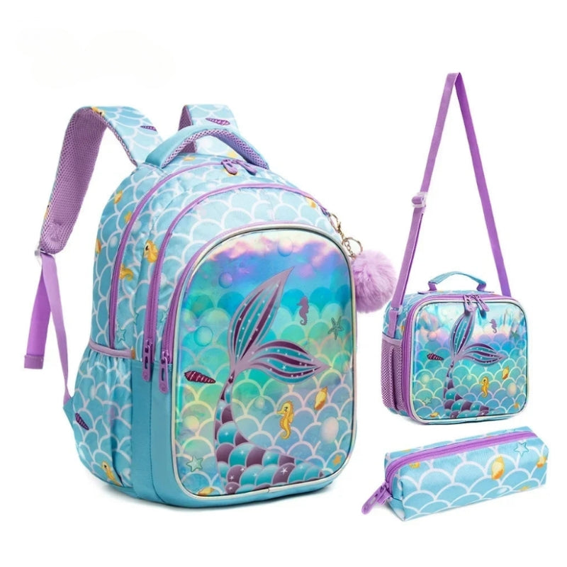 Sac à Dos Voyage Avion Enfant ensemble d'articles - Motif Football 1 - Motif Football 2 - Motif Football 3 - Motif Sirène 1 - Motif Sirène 2 - Motif Licorne