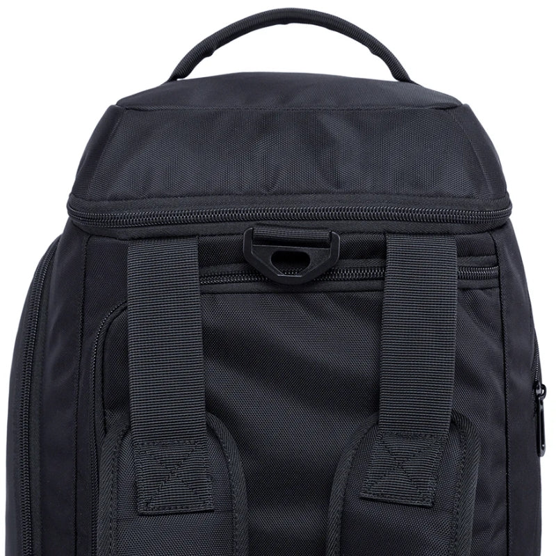 Sac De Voyage De Luxe Homme gros plan fermeture zippée - Gris - Noir