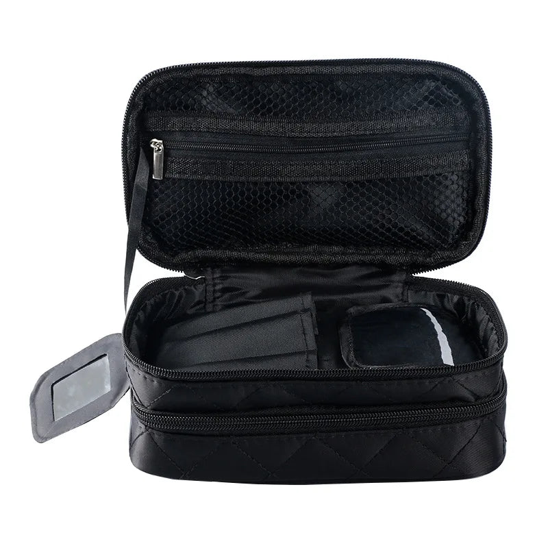 trousse de toilette cosmétiques - Noir - Rose - Fuchsia