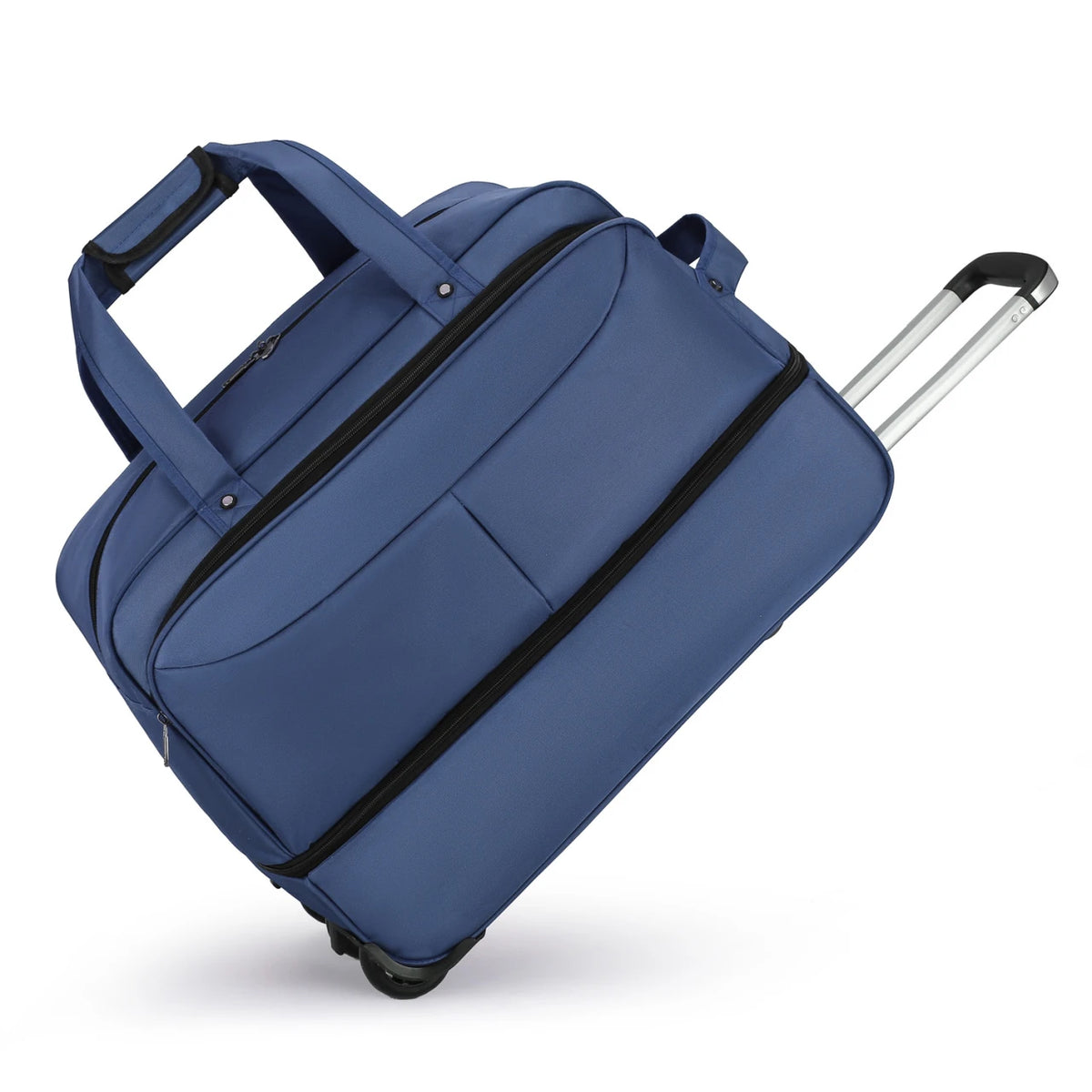 sac de voyage à roulettes unisexe - Bleu Marine