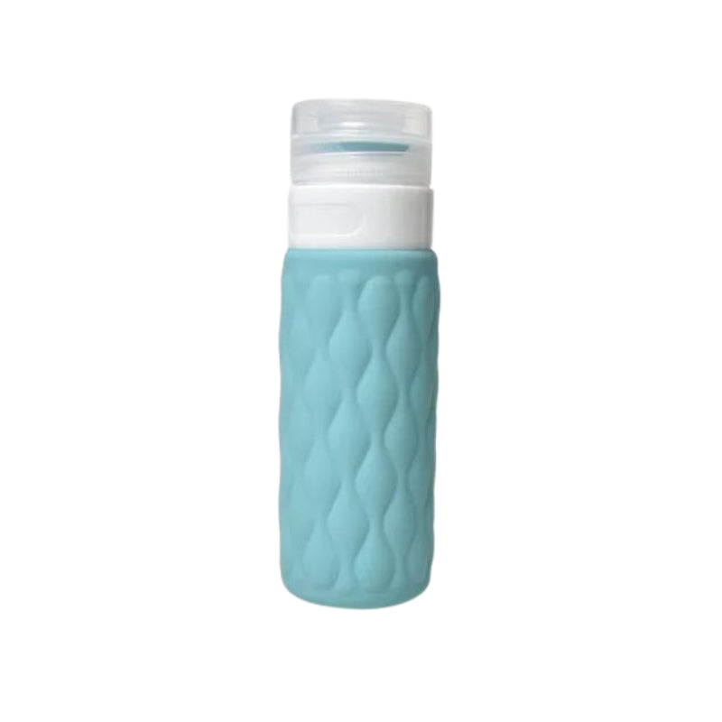bouteille de savon liquide portable pour voyage - Bleu Ciel 