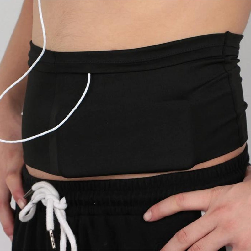 ceinture portefeuille - Noir - Gris - Violet - Fluo