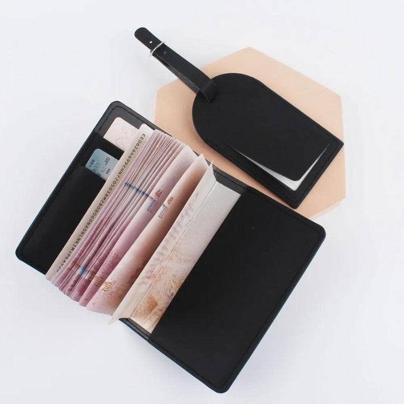 etiquette bagage - Blanc - Noir - Rose - Vert - Rouge