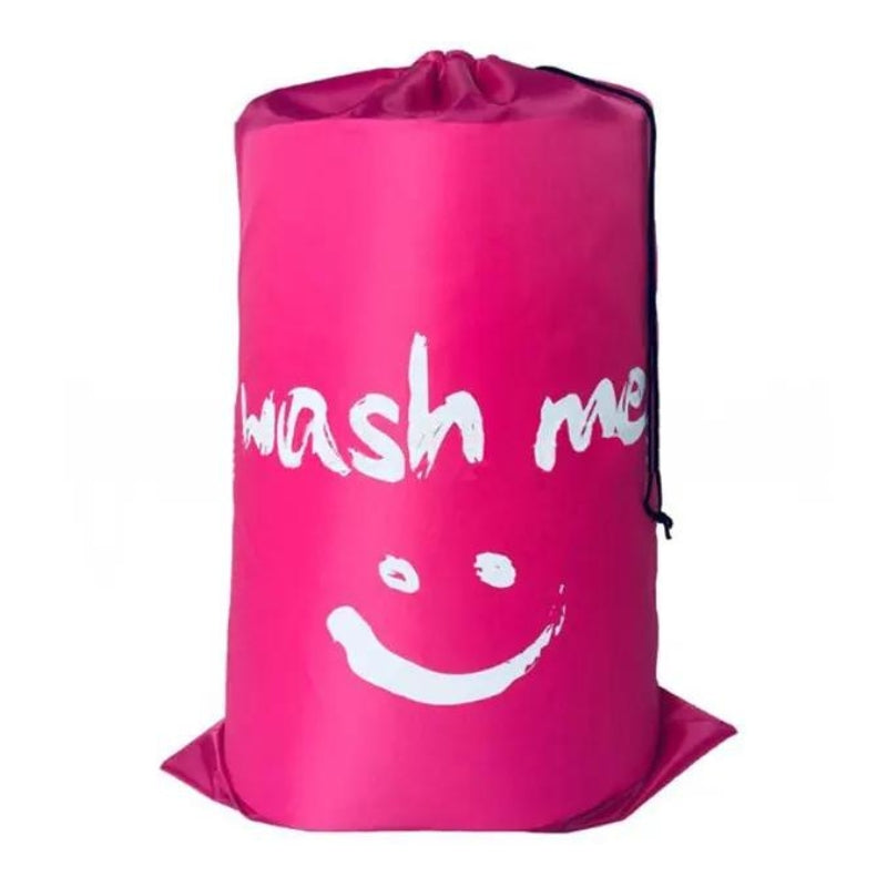 sac linge sale tissu voyage - Rose Fushia - Wash me