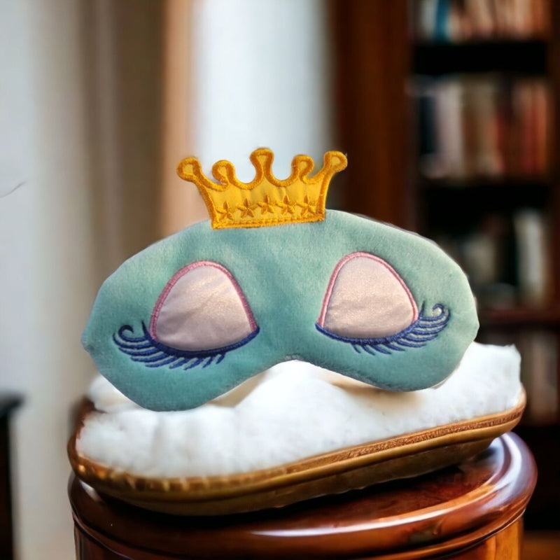 masque de sommeil enfant - Bleu - Rose