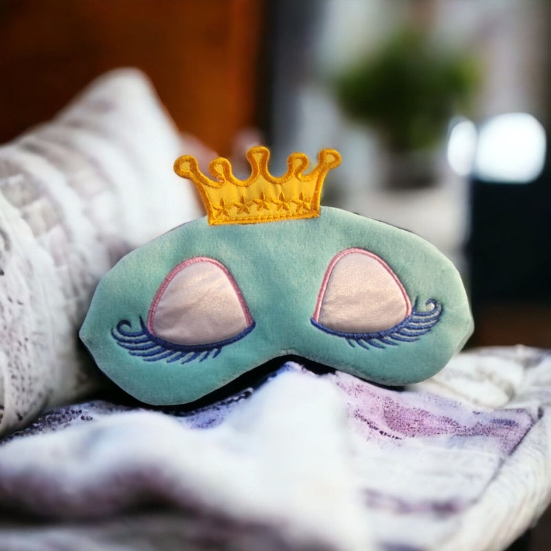 masque de nuit enfant - Bleu - Rose