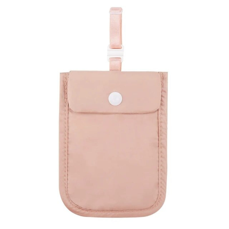 pochette femme voyage - Rose