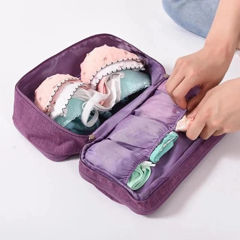 pochette de voyage - Rouge - Gris - Noir - Violet - Bleu - Bleu Marine