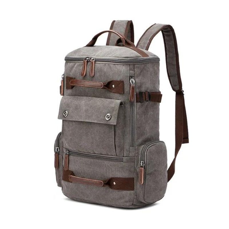 sac à dos ethnique vintage - Gris