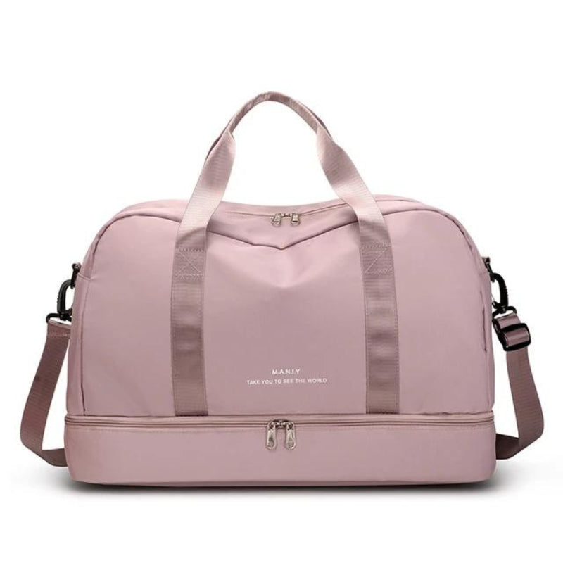 sac a main voyage femme - Rose