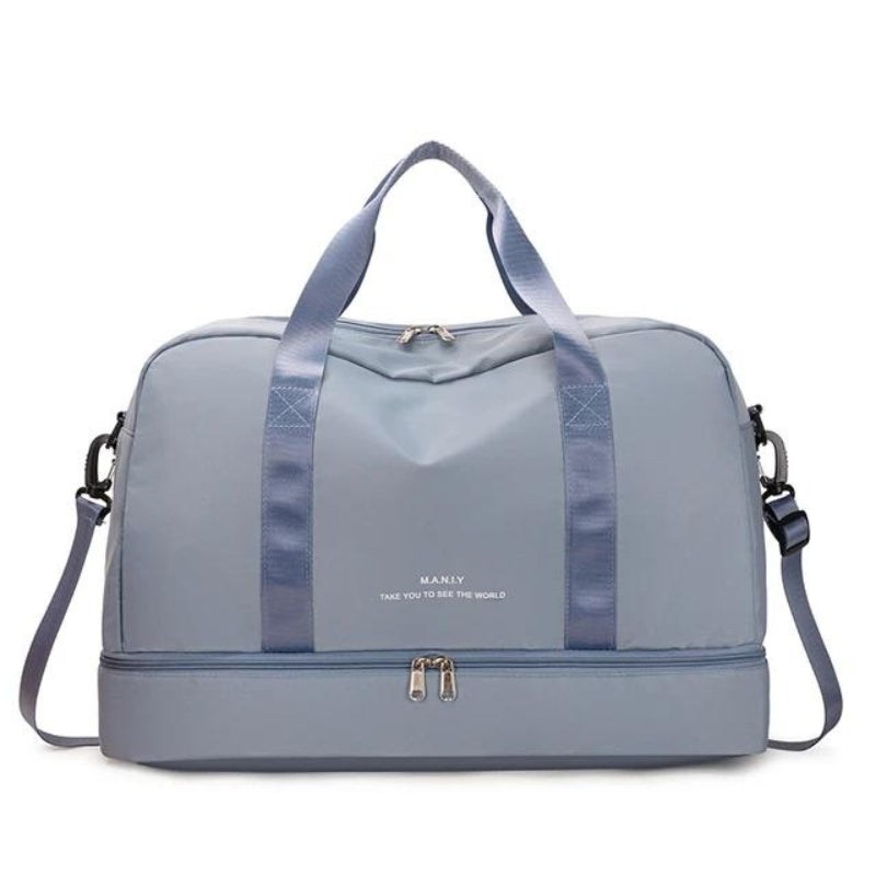 sac à main bandoulière voyage femme - Bleu
