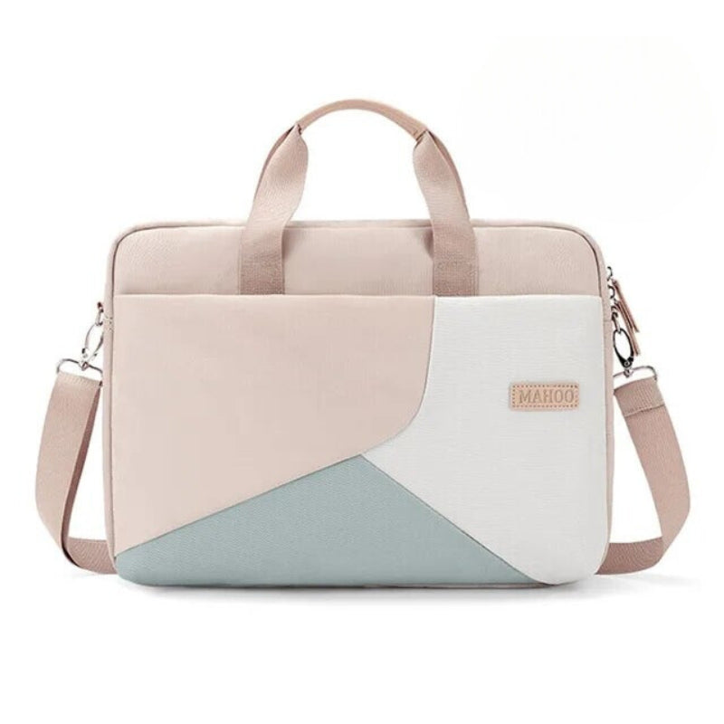 sac ordinateur femme elegant - Beige - 15.6 pouces