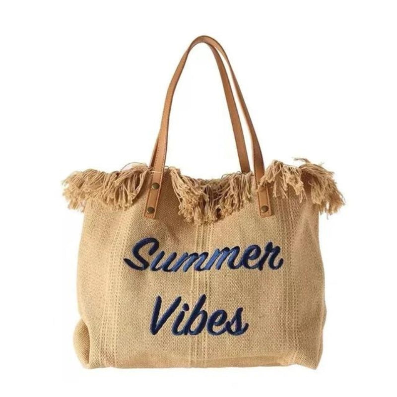 sac de plage luxe - Beige