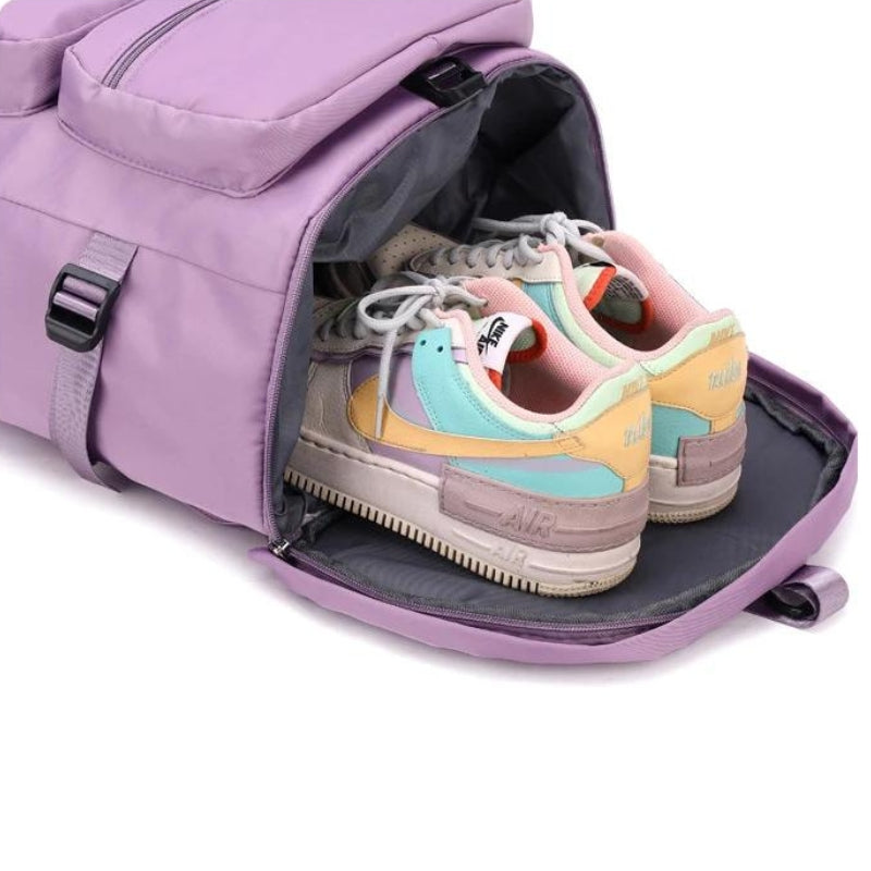 sac de voyage femme grande taille - Bleu Marine - Noir - Bleu Ciel - Gris - Violet - Rose