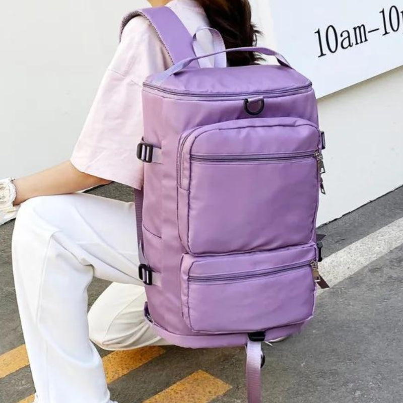 sac voyage grand format - Bleu Marine - Noir - Bleu Ciel - Gris - Violet - Rose