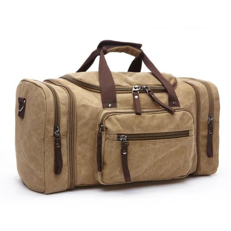 sac en toile homme - Beige