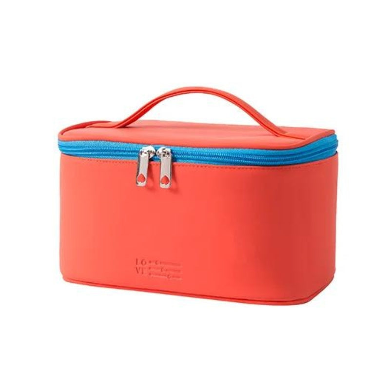 trousse de toilette et de maquillage - Rouge