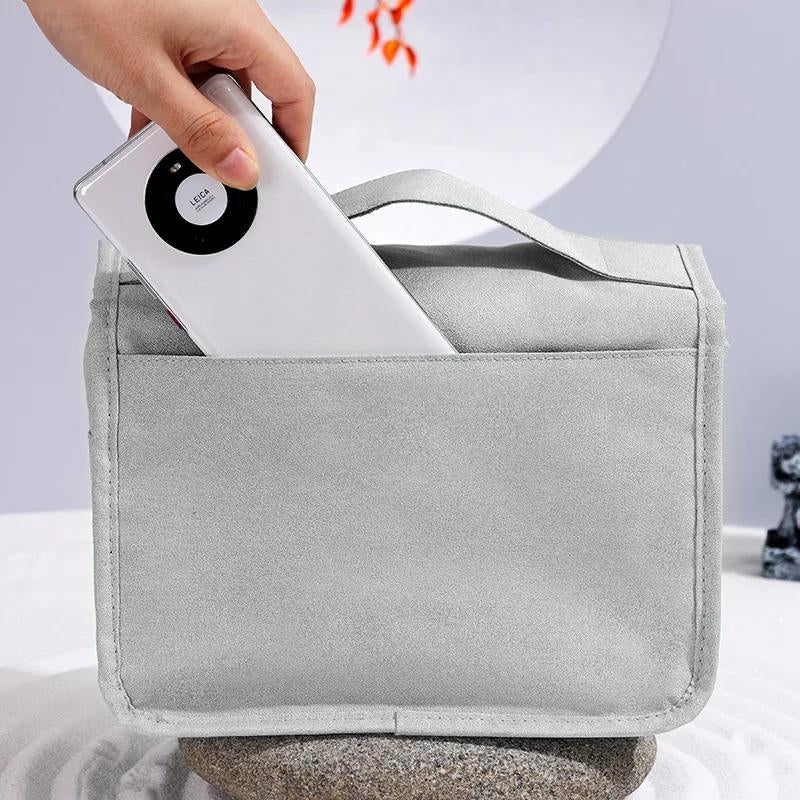 trousse toilette voyage - Noir - Bleu Clair - Bleu - Rose - Gris - Marron