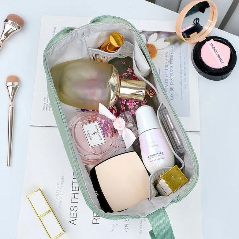 trousse de toilette tendance - Bleu - Noir - Vert