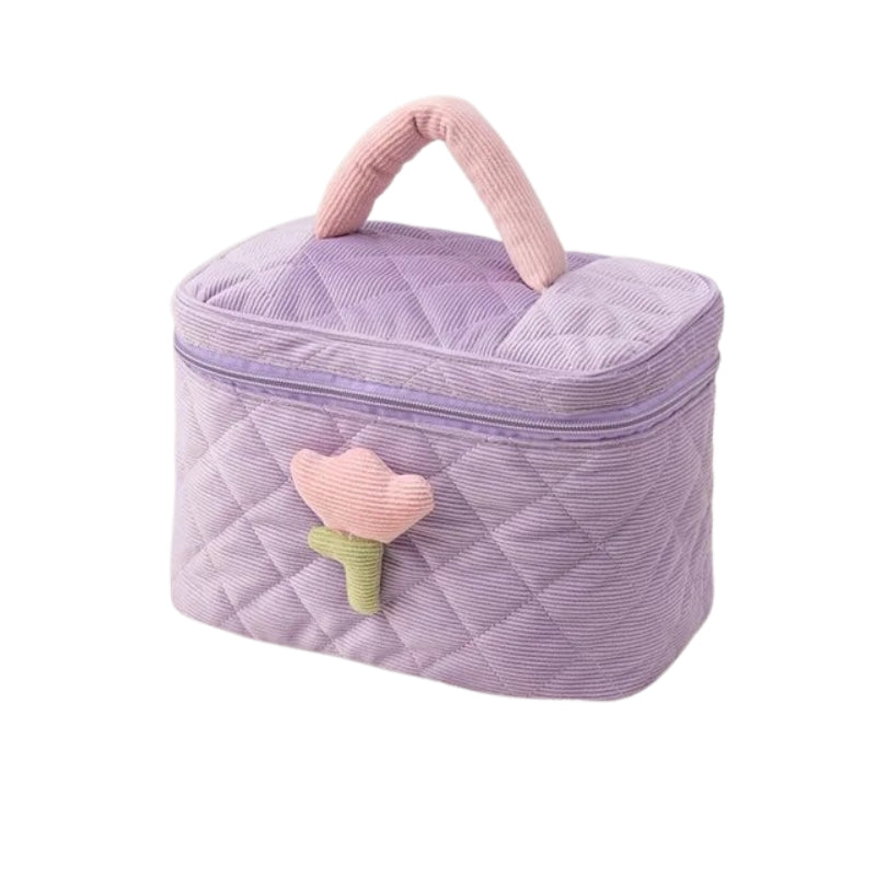 trousse de maquillage - Violet - L