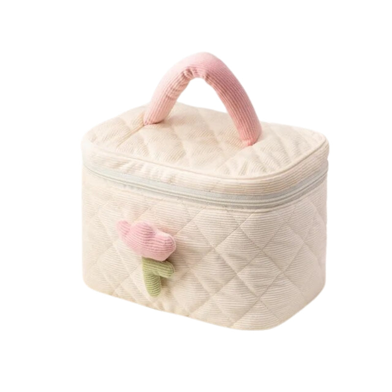 vanity trousse femme - Beige - L