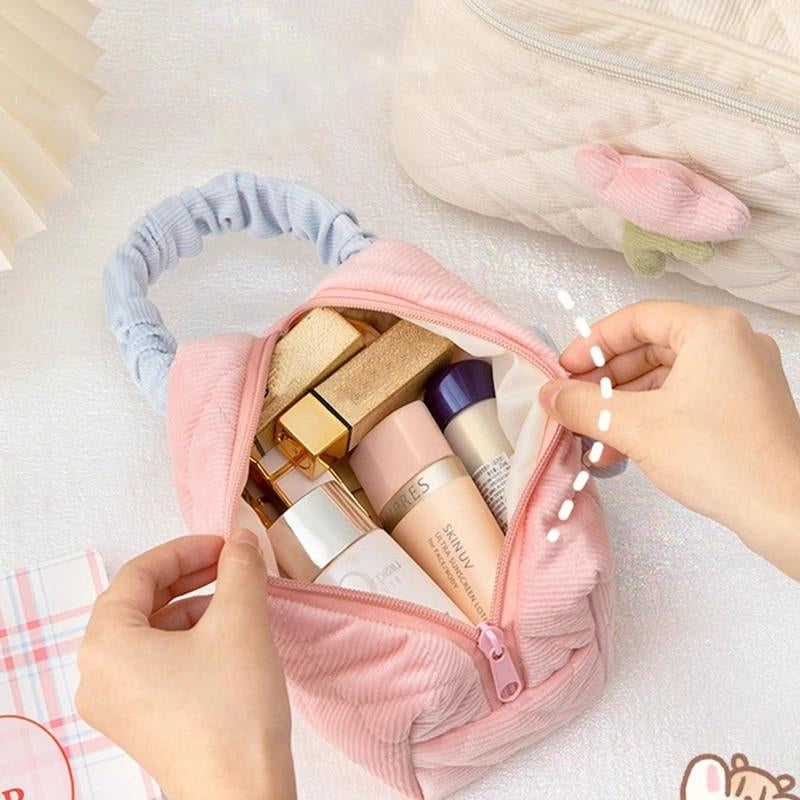 vanity souple - Beige - Bleu - Rose - Violet