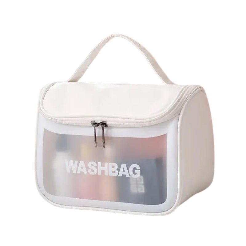 pochette voyage transparente - Blanc - XL
