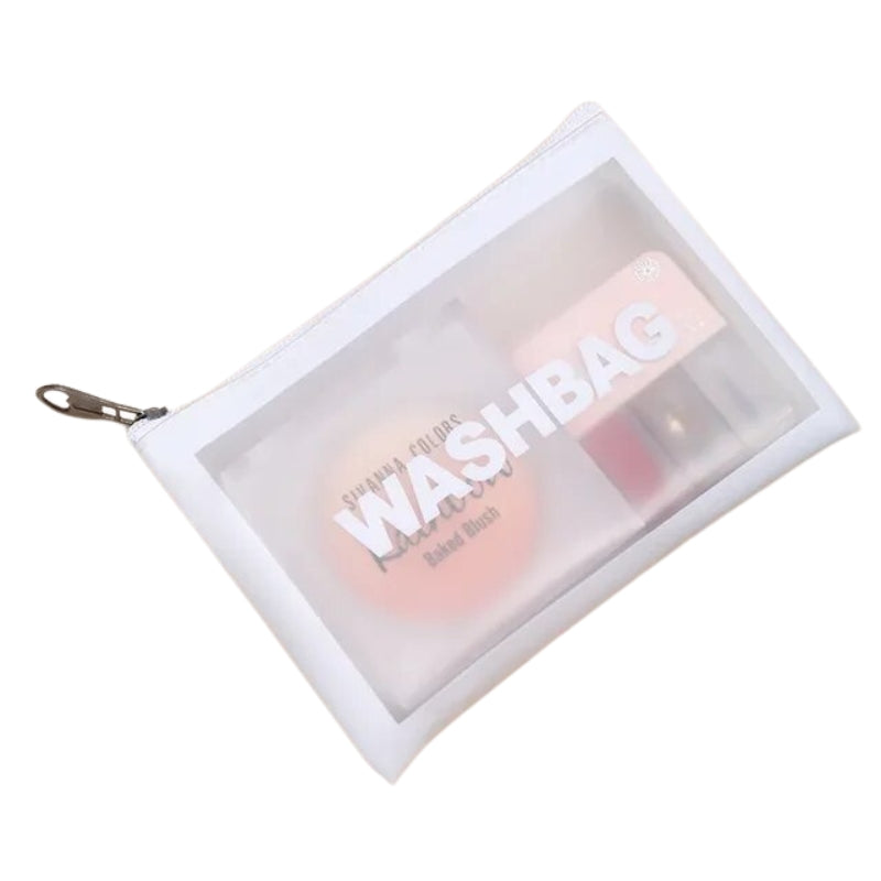 trousse voyage transparente - Blanc - XS