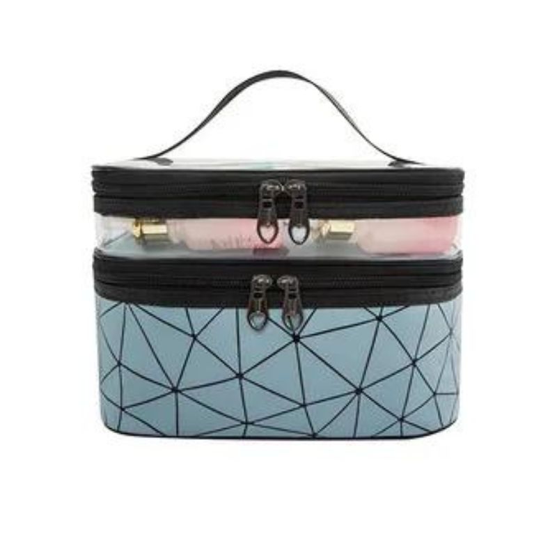 vanity ou trousse de toilette - Bleu