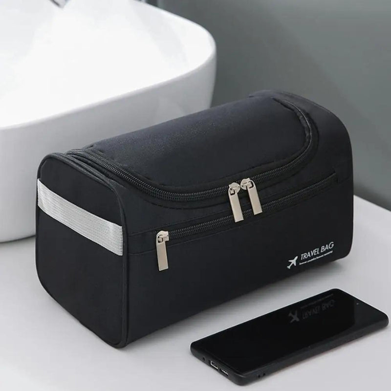 trousse toilette voyage - Noir - Bleu - Gris