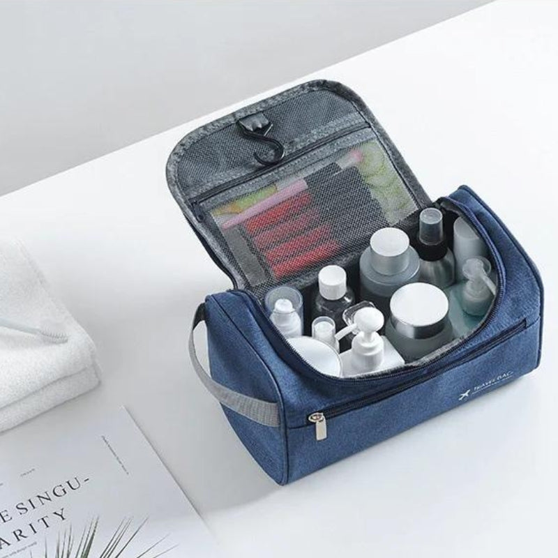 trousse de toilette voyage avion cabine - Noir - Bleu - Gris