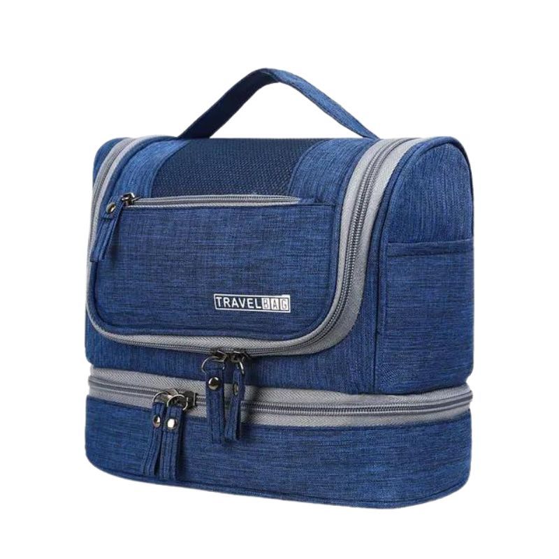 trousse de toilette homme suspendue - Bleu