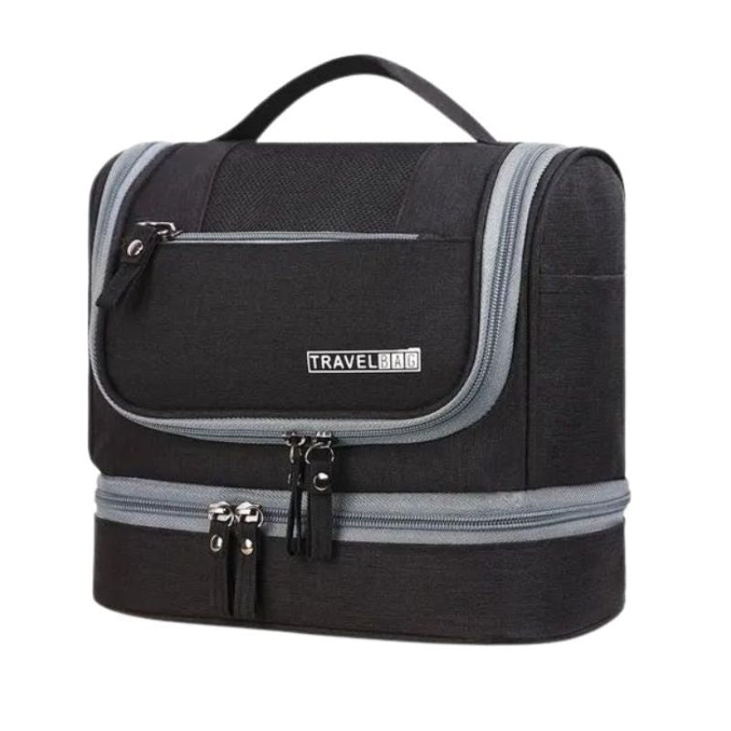 trousse de voyage homme à suspendre - Noir 