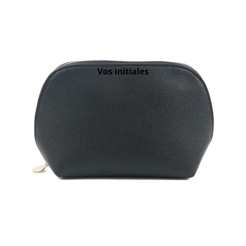 trousse de toilette ado personnalisée - Noir - Modèle 2