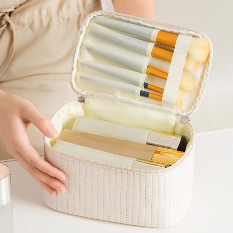 vanity trousse de toilette - Beige - Noir - Bleu - Gris - Rose - Marron - Vert