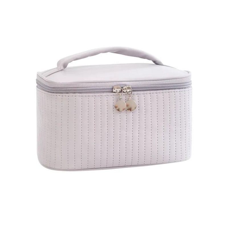 vanity trousse de toilette vintage - Gris